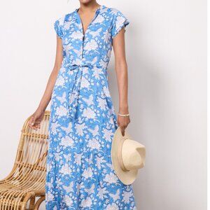 Evereve - (Emerson Fry) Frances Short Sleeve Dress  size L (NEW)